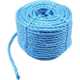 EAI Blue Rope Polypropylene Strong Poly  General Purpose Rope - 6mm x 30metres