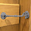 EAI - Cabin Hook Barrel Style Strong Cast Iron - 100mm - Galvanised