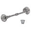 EAI - Cabin Hook Barrel Style Strong Cast Iron -  75mm - Galvanised