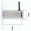 EAI Cubicle Hook On Rose - 40mm Projection 19mm Bar - Satin Stainless