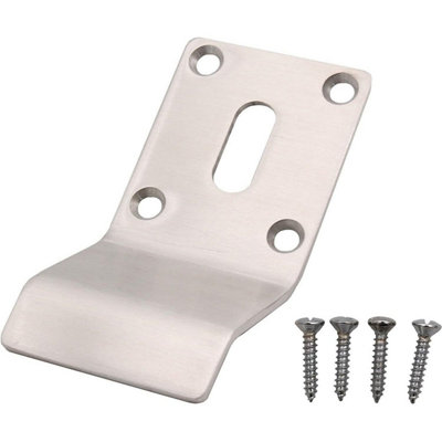 EAI - Cylinder Pull Finger Latch Keyhole Profile - Satin Stainless Steel- 86mm