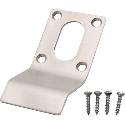 EAI - Cylinder Pull Finger Latch Oval Profile - Satin Stainless Steel - 86mm