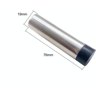 From The Anvil Satin Chrome Projection Door Stop - Sealco Scotland