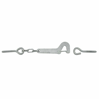 EAI - Field Gate Safety Hook And Eye - 150mm - Hot Dip Galvanised