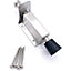 EAI - Foot Operated Door Holder and Stopper - 140mm - Stainless Steel