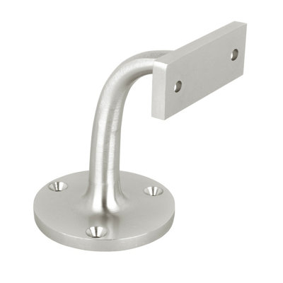 EAI Handrail Bracket Polished Brass Pack 10 Banister Brackets Stair Banister Wall Handrail 63mm