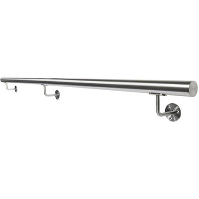 EAI Handrail Kit Grab Rail Bar for Entrances 2000mm Grade 304