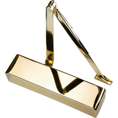 EAI Heavy Duty Universal Overhead Fire Door Closer Dual Handed Push