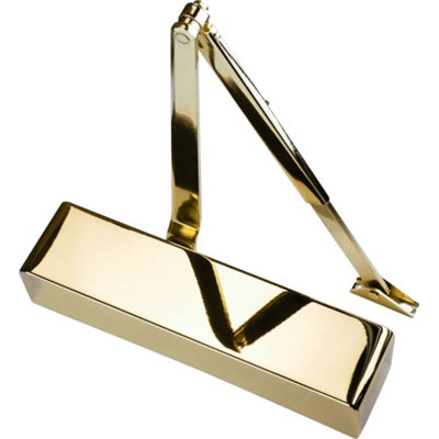 EAI Heavy Duty Universal Overhead Fire Door Closer Dual Handed Push Pull Side DA BC Power Size 3