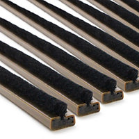 EAI Intumescent Fire & Smoke Seal - 10 x 4 x 2.1m - Brown - Pack of 25