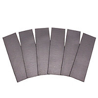 EAI Intumescent Hinge Pads Pack of 6 - 100x31x0.8mm Suit 102x76mm Hinges - BSEN1634: 30&60 minute fire rated