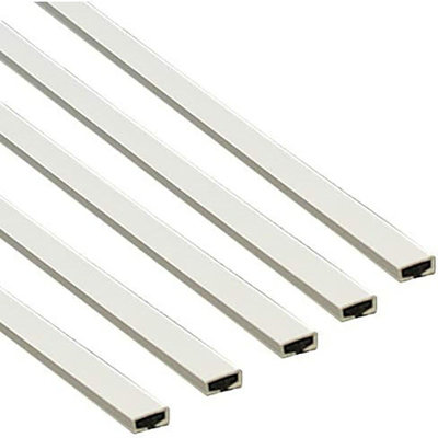 EAI Intumescent Strip Fire Only Door Seal FD30 30 Minutes 10x4 x 2.1m - White - Pack of 25