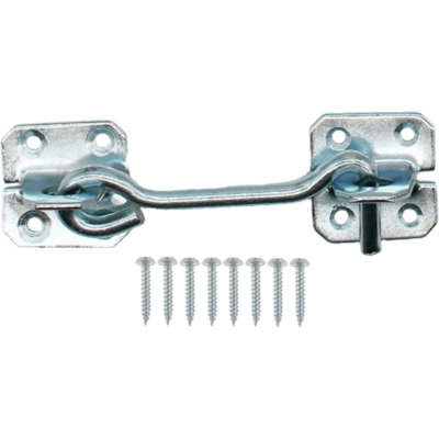 EAI Long Cabin Hook Strong Hold Back Gate or Door Hook Wire Pattern Steel - 300mm - Zinc Price Comparisons | Compare The Build