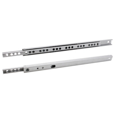 EAI Mini Slide Drawer Runners for Groove 17x10mm 2-Way Runner Smooth Ball Bearings Max 10kg 246mm