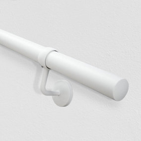 EAI - Modern Home Handrail Kit - Interior Use - 3600mm - Matt White