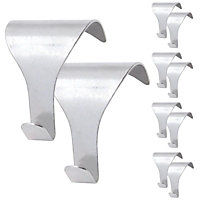 EAI Moulding Dado Rail Picture Hook - Polished Chrome - Pack of 10