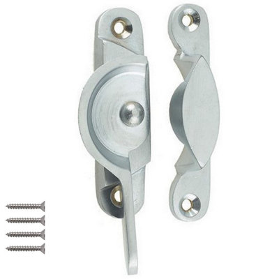 EAI Narrow Fitch Pattern Sash Window Fastener - 64mm - Satin Chrome Price Comparisons | Compare The Build