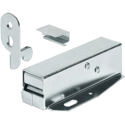 EAI Original Auto Loft Catch Touch / Press to Open - 78 x 36mm - Zinc Plated
