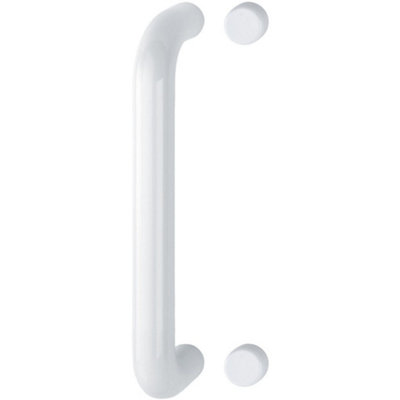 EAI - Pull Handle - Bolt Fixed - 225x25mm - White