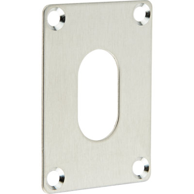 EAI - Repair Escutcheon Large Screw Fixed - SUS304 - Oval - 65x47x1.2mm ...