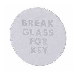 EAI - Replacement Plastic Screen For Break Glass Key Box - Plastic Glass ONLY