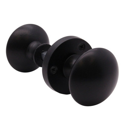 EAI - Rim Knob Set Victorian - Matt Black