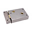 EAI Rim Latch Snib Lock Polished Chrome Surface Mounted Lock for Bathrooms - 105 x 82mm