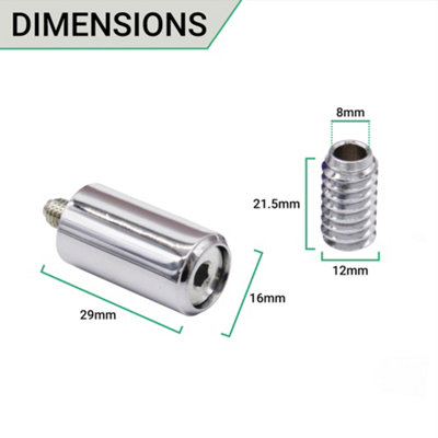 EAI Sash Window Stop Set with Ventilation Restrictor Feature With Keys  - Polished Chrome
