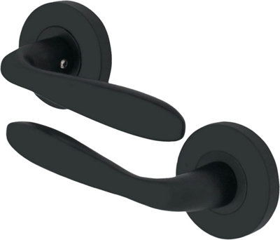 EAI - Sassari Lever On Rose - Matt Black Price Comparisons | Compare The Build