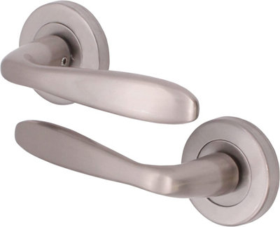 EAI - Sassari Lever On Rose - Satin Nickel Price Comparisons | Compare The Build