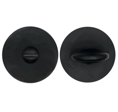 EAI - T-Bar Bathroom Turn & Release - MATT BLACK - Set