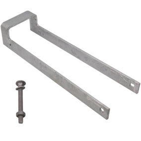 EAI Throw Over Gate Loop Catch Latch for75mm Gate - 14" / 350mm - Hot Dip Galvanised