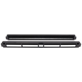 EAI Trickle Window Slot Vent Easy Fitting Inside & Out  - 290mm - 2328mm²EA - Black