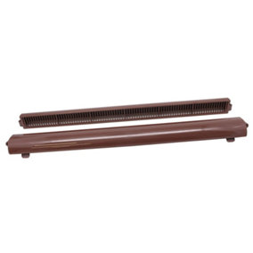 EAI Trickle Window Slot Vent Easy Fitting Inside & Out - 415mm - 4191mm²EA - Brown