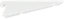 EAI - Twin Slot White 3 Shelf 3 Upright Kit of Brackets & Uprights Suit Your 300mm Shelfs