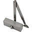 EAI Universal Overhead Door Closer, Dual Handed, Push or Pull Side - Power Size 3 - Silver
