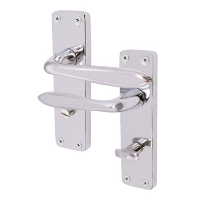 EAI Victorian Lever Bathroom Handle for Internal Doors Sassari