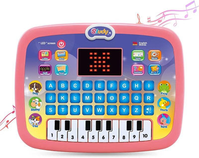 Early Learning Educational Toy Tablet Multi-Function Musical Touch Pad ...