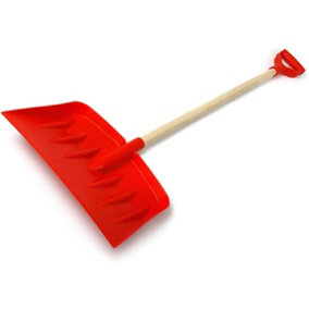 EarlyGrow 1.6m Snow Shovel with 42.5cm Wide Scoop
