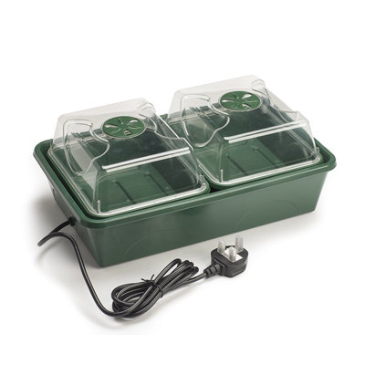 EarlyGrow Heated 2-Bay Propagator