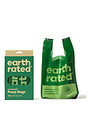 Earth Rated Tie Handle Poop Bags 120 Unscented Bags 8 Rolls x 15