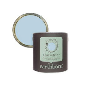 Earthborn Eggshell No. 17 Bo Peep, eco friendly water based wood work and trim paint, 2.5L