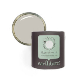 Earthborn Eggshell No.17 Bunny Hop, eco friendly water based wood work and trim paint, 2.5L