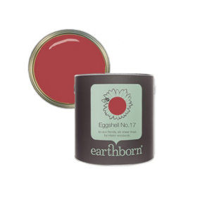 Earthborn Eggshell No. 17 Can-Can, eco friendly water based wood work and trim paint, 2.5L