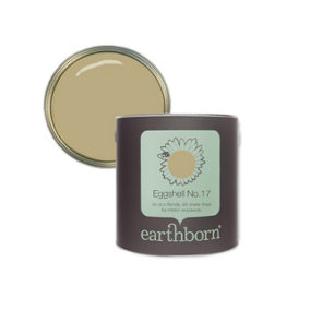 Earthborn Eggshell No. 17 Crocky Road, eco friendly water based wood work and trim paint, 2.5L