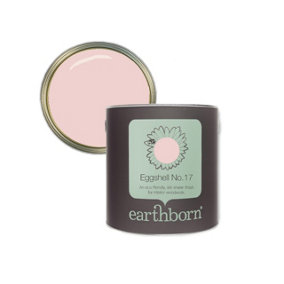 Earthborn Eggshell No. 17 Cupcake,eco friendly water based wood work and trim paint, 2.5L