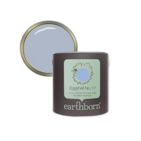 Earthborn Eggshell No. 17 Dorothy, eco friendly water based wood work and trim paint, 2.5L