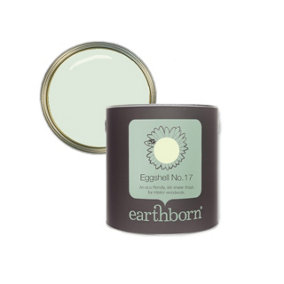 Earthborn Eggshell No. 17 Fiddlesticks, eco friendly water based wood work and trim paint, 2.5L
