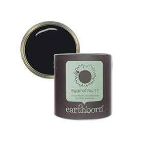 Earthborn Eggshell No. 17 Hidey-Hole, eco friendly water based wood work and trim paint, 2.5L