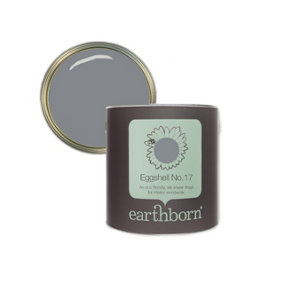 Earthborn Eggshell No. 17 Hippo Hooray, eco friendly water based wood work and trim paint, 2.5L